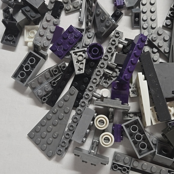 MEGA BLOCKS LOT - 13 Oz. Mixed Blocks Bricks Tires Slants Tubes Replacements - Picture 10 of 16